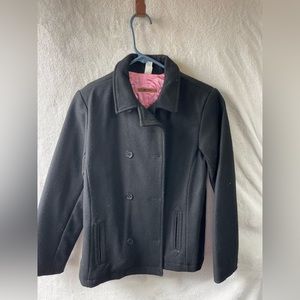 Old navy youth girls pea coat size XL